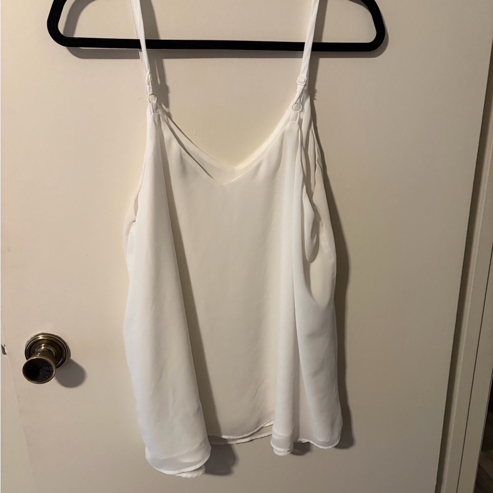 Torrid White Camisole Top - Picture 3 of 5